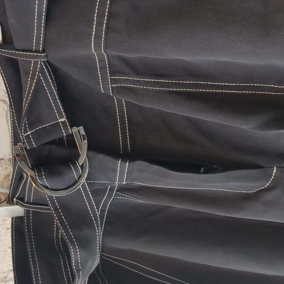 NWT Cassandra Linen Wide-leg Pant in Black - Picture 7 of 13